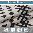 thumbnail image 6 of Qelus Linen Boho Kitchen Curtains with Tassels, Rod Pocket Farmhouse Window Short Curtain for Kitchen Bathroom, 1 Panel, 59"x 35", 6 of 7