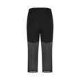 thumbnail image 6 of UVEASISHA Mesh Capri Leggings for Women High Waisted 3/4 Sheer Yoga Pants Buttery Soft Stretch Athletic Tights Black L, 6 of 8
