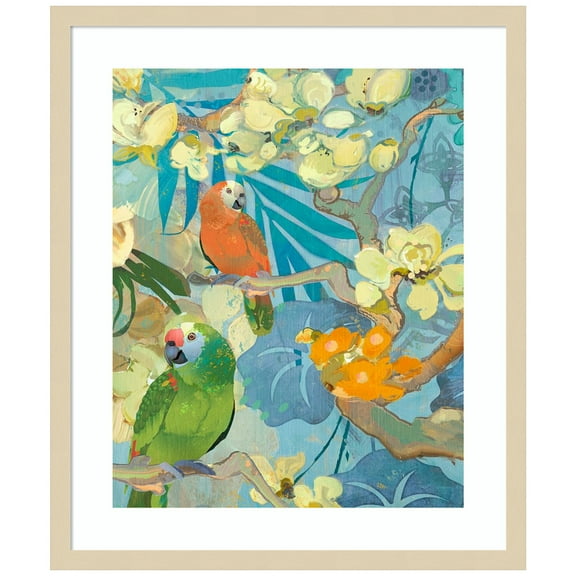 Amanti Art Jaguar Jungle I Wood Framed Wall Art Print