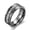 C-Shiny Black, variant on Men Wedding Band Titanium Steel Men Rings Engagement Rings for Men Size 9
