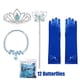 thumbnail image 3 of Disfraz de princesa cenicienta de Disney para niña, vestido con luz LED para baile de carnaval, atuendo de cumpleaños de lujo para niños, 2024, 3 of 5