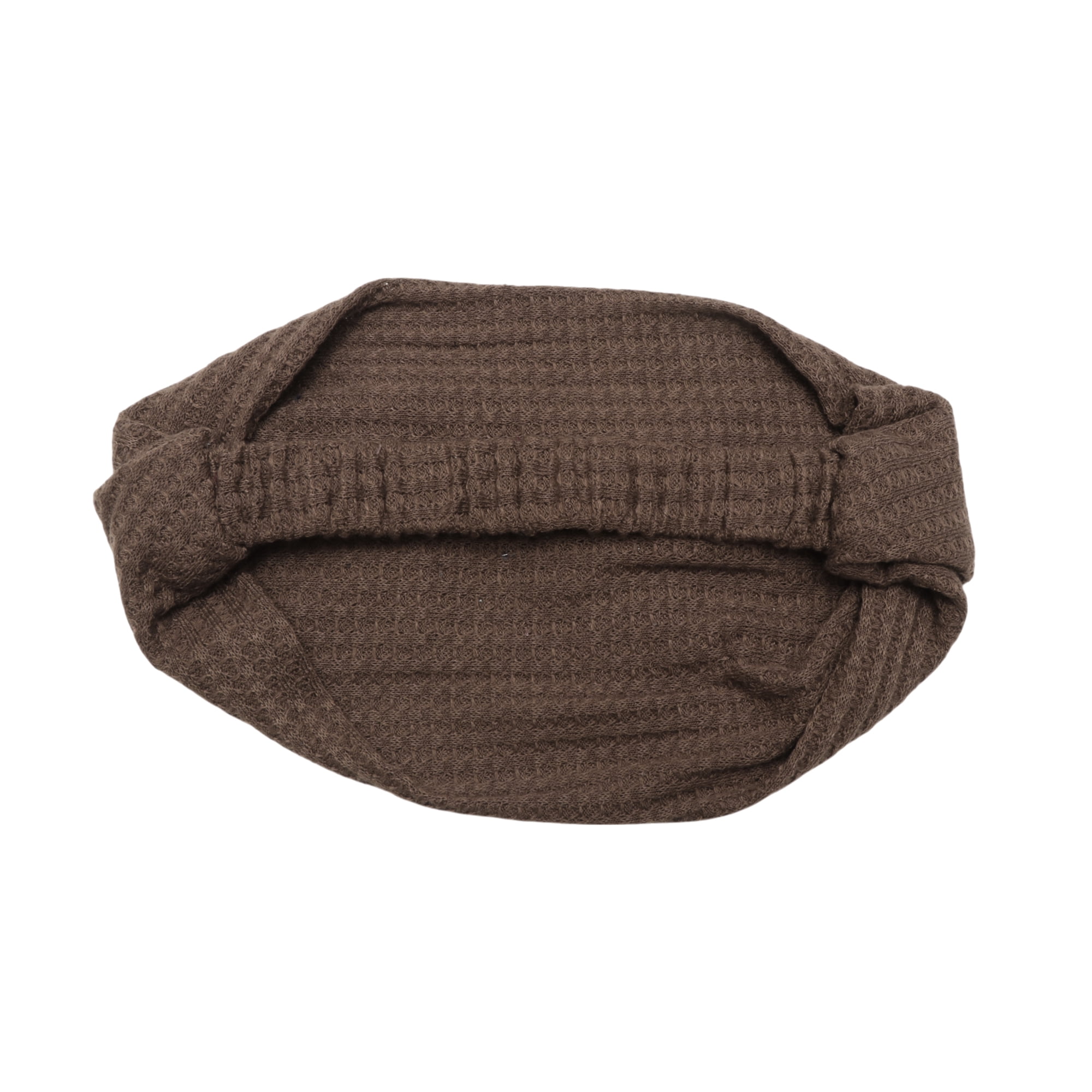 Unique Bargains Wide Five Petals Headband 1 Pc Coffee Color
