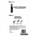 thumbnail image 2 of Duracell Optimum AAA Batteries with Power Boost Ingredients, 30 count, 2 of 2
