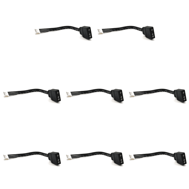 Cable Adaptador Controlador Ventilador Pequeño 4 Pines A 5V ARGB 3 Pines para