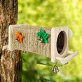 TUMALL Grass Birds Nest Shelter Hut Parrot Nest House for Indoor