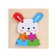 thumbnail image 1 of Rompecabezas Montessori Rompecabezas para niños pequeños Regalo para niños Niñas Colores Formas Cognición Rompecabezas, Rompecabezas de animales, 1 of 9