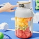 thumbnail image 4 of Hervidor Deportivo Portátil, Vaso Mezclador de Gran Capacidad, de Acero Inoxidable y Vidrio, para Preparar Batidos de Proteínas, Ideal para Gimnasio y Exteriores, con Tapa Hermética Antifugas, 1200 M, 4 of 7