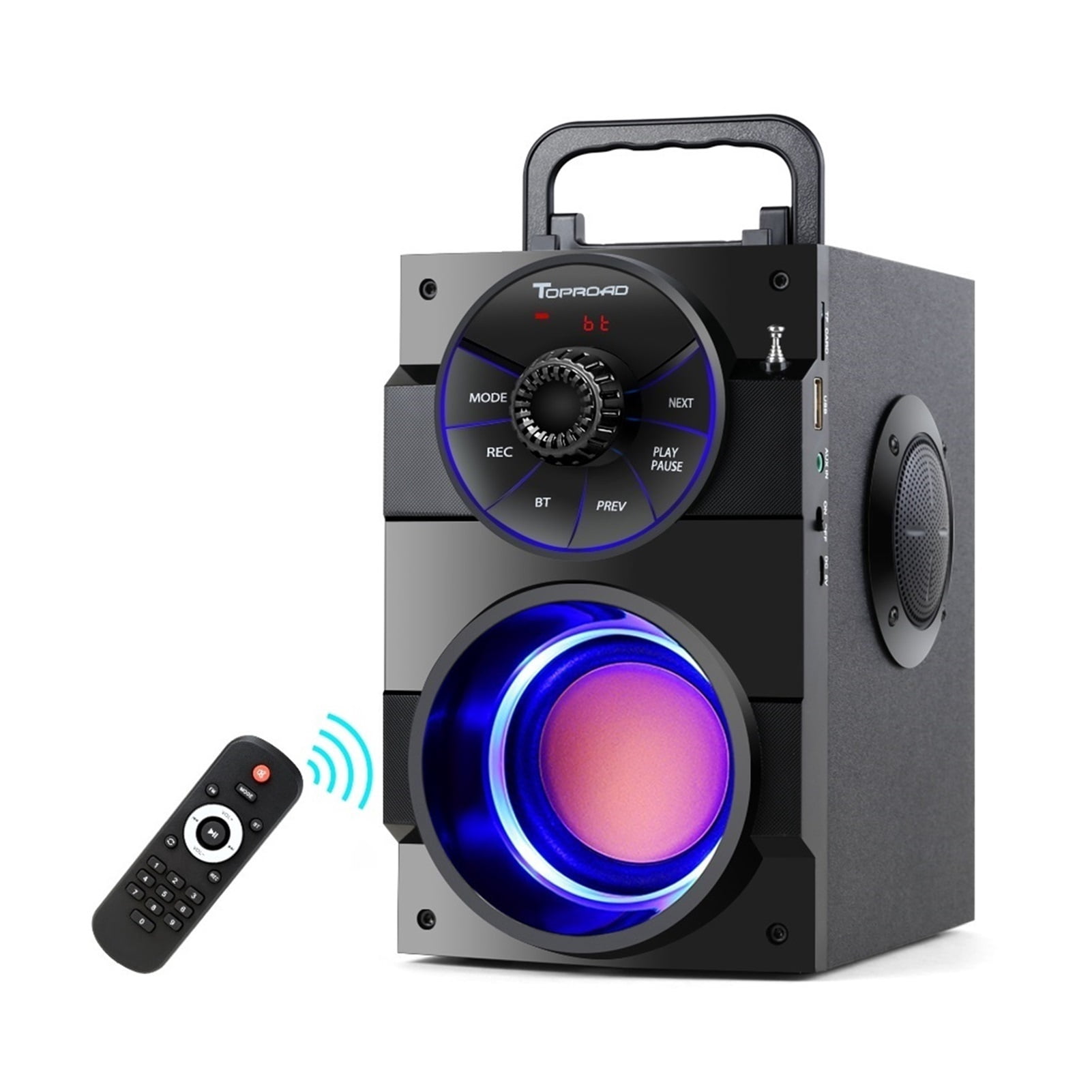 Bluetooth Speaker Portable Big Power Wireless Stereo Subwoofer Heavy Bass Speakers Sound Box Support