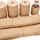 thumbnail image 3 of Cuerda de yute natural Materiales de embalaje industriales duraderos Cuerda/cuerda de yute de cuerda marrón natural resistente para aplicaciones de ar 1 mm 1312 pies Macarena cadena de paquete, 3 of 8
