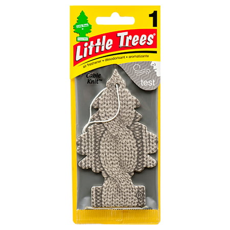 New 380637 Little Trees Car Freshener Cable Knit (24-Pack) Accessories Cheap Wholesale Discount ...