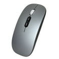 thumbnail image 3 of Latrodar 2.4GHz Wireless Bluetooth Mode Gaming Mouse Safe&Non-Toxic chargeable Mute Mice Gray 4.8x2.8 Inch Home Gadgets, 3 of 4