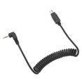 thumbnail image 1 of Camera Trigger Shutter Release Cord, 100cm Extension Length Spiral Coil Camera Remote Control Shutter Release Cable  for Flash Trigger, 1 of 7