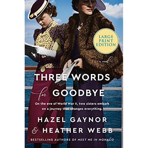 Pre-Owned Three Words for Goodbye (Paperback) 0063090422 9780063090422