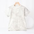 thumbnail image 2 of SXcggal Children's Summer Batik Printed Quick Drying Tops Boys Girls Short Sleeved T Shirt Skin friendly Stylish Children'Tops, 2 of 5