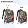 thumbnail image 2 of Fotbe Butterflies In Blooming Garden Mochila de Lona con Estampado, Mochila Duradera, Mochila Versátil de Alta Calidad, Mochila Compacta Vintage-Medium, 2 of 5