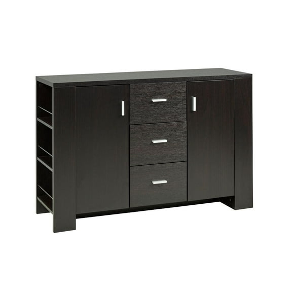 Dowen Buffet/Server with Storage, Dark Cherry