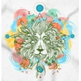 thumbnail image 2 of Spirit Animal Lion Pretty Symbolic Women Plus Size Long Sleeve Graphic Tee Brisco Brands 3X, 2 of 5
