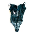 thumbnail image 2 of Victoria’s Secret Very Sexy Bombshell Add 2 Cups Bra Emerald Green Lace Teddy Size Medium NWT, 2 of 2