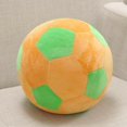 thumbnail image 2 of Soft Plush Footballs, Fluffy Stuffed Soccer Balls, Plush Pillow, Soft Plush Football Cushion, 2 of 2