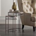 thumbnail image 2 of Pemberly Row Contemporary 2 Piece Nesting Table Set in Light Wood, 2 of 4