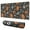 Colorful Halloween Icons-1, variant on Long Mouse Pads for Desk,Colorful Halloween Icons Pattern Desk Mats on Top Of Desks, Desk Mouse Pad Extra Large with 3mm Non-Slip Base and Stitched Edge for Gaming,Office,Work,Home 31.5"x11.8"