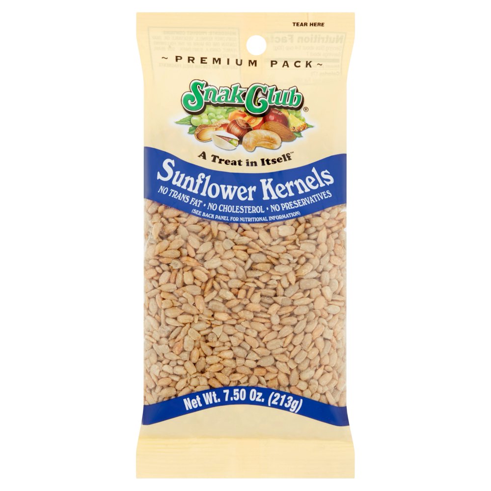 Snak Club Sunflower Kernels Premium Pack, 7.50 Oz.