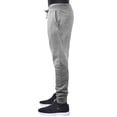 thumbnail image 3 of Ma Croix Mens Basic Jogger Pants Fleece Slim Fit Fleece Sweatpants, 3 of 6