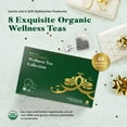 thumbnail image 2 of Uncle Lee’s Organic Tea Variety Gift Set – Wellness Collection with 8 Teas (6 Bags Each) in a Premium Gift Box, 3.3 Oz, 2 of 7