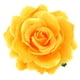 thumbnail image 3 of 2 en 1 pinzas para el cabello horquilla de flor rosa grande artificial broche de flores para fiesta de mujeres (amarillo), 3 of 5