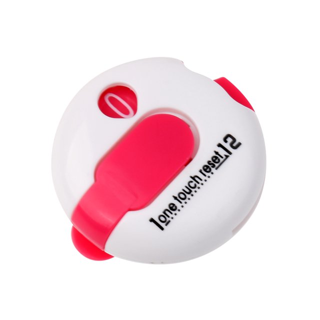 Mini Golf Stroke Putt Score Touch Reset - A3, blanco con rosa A3 blanco con rosa Sunnimix Contador de la cuenta