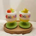 thumbnail image 6 of Cheers Scented Candles, Set of 2, Multicolor Soy Wax Sculpted Candles for Celebrations and Gifts, 4-Hour Burn Time, 6 of 10