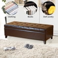 thumbnail image 5 of Joveco Storage Bench for Bedroom End of Bed Bench Foot of Bed Bench Entryway Bench Ottoman, 5 of 7