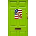 thumbnail image 2 of Red Tan Dachshund Patriotic Wall or Door Hanging Prints, 2 of 2