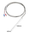 thumbnail image 2 of Sonda de Temperatura Tipo K con Cable de 1.5M, Sonda Termopar de 2mm x 100mm, 2 of 3