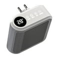 thumbnail image 1 of 800W Wall Heater Small Plug In Heater Quiet Energy Efficient Heating Adjustable Thermostat Tip Overheat For Room Desk Indoor Use, 1 of 9