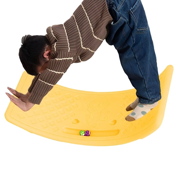 BESTSKY Wobble Balance Board for Kids, Sensory Training Seesaw, Core Strength and Coordination Equipment for Toddlers