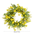 thumbnail image 3 of ddioayh Wreath with Lifelike Artificial Flowers and Colorful Parts Fade Resistant for Home Door Wall Window Porch Decoration Festive Ambiance, 3 of 6