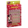 Smackers Press-On Nails, Disney Minnie Mouse, Pack of 24 Pre-Glued Nails