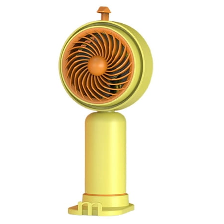 

Jiledu Mini Cooling Fan with Phone Holder Low Noise Rechargeable Plastic Cute Cooler Heat Dissipation Colorful Indoor Outdoor Portable Desktop USB Fan Children Gift