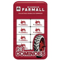 MasterPieces Officially Licensed Farmall 28 piece Picture Dominoes for kids 3 and Up