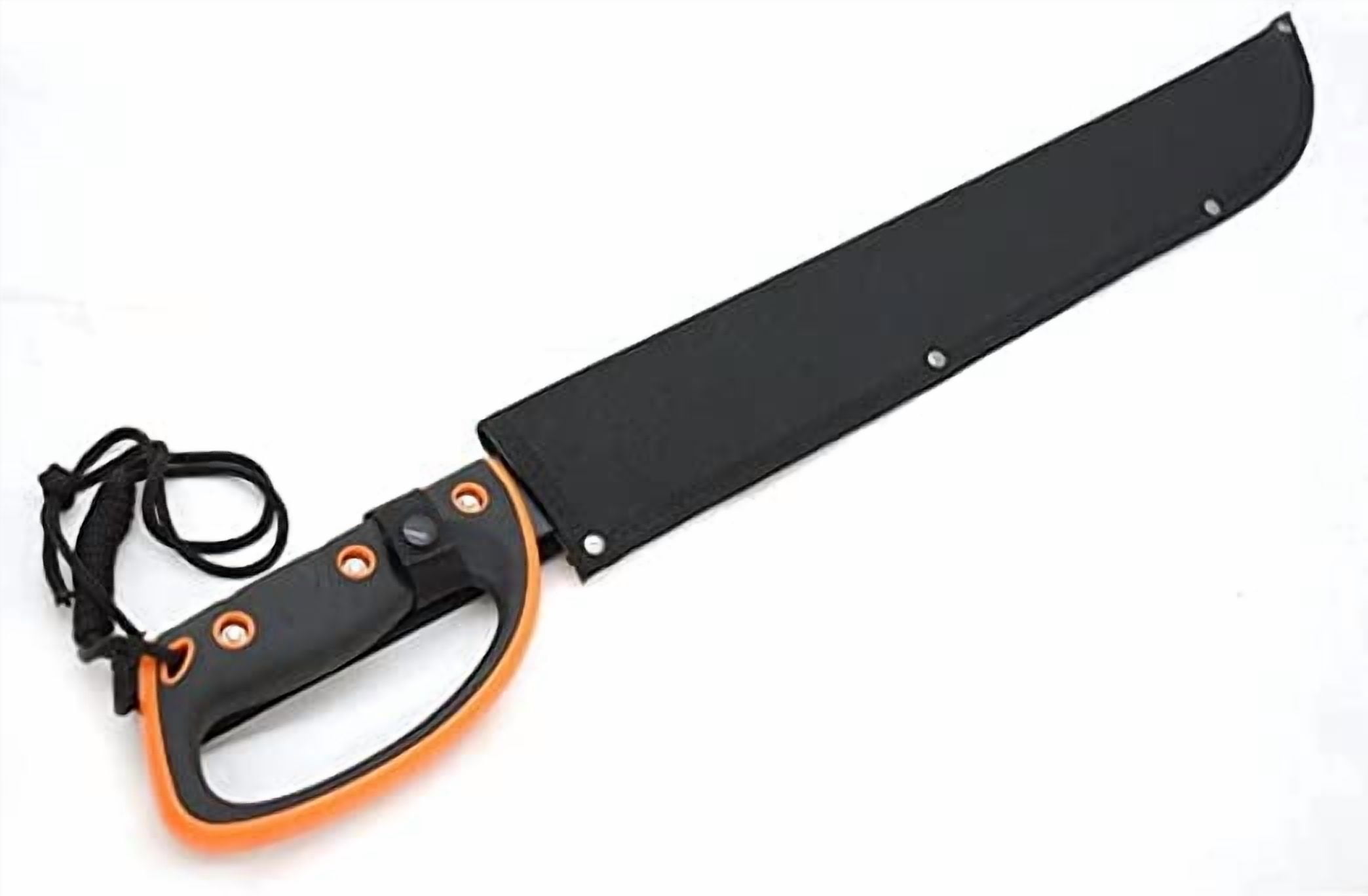 Snake Eye Tactical Sawback Blade Machete with Sheath