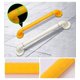 thumbnail image 4 of Barra de Apoyo Amarilla Mango de Bañera de 40 cm para Baño Barra de Seguridad de Acero Inoxidable para Niños o Personas Mayores, 4 of 5