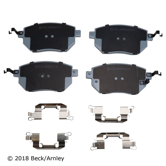 BeckArnley 085-6682 Premium Asm Pads W / Hardware