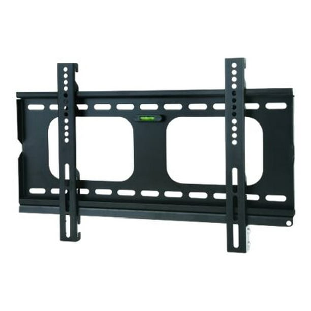TygerClaw - Profil Bas - Support - Fixe - pour TV LCD - Acier Lourd - Noir - Taille de l'Écran: 23"-37" - interface de Montage: jusqu'à 480 x 330 mm - Montable au Mur