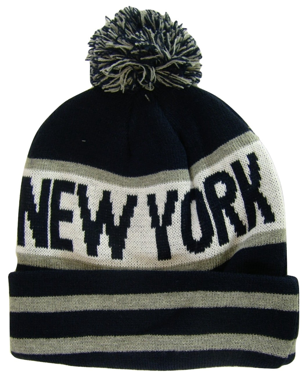 Kings Of NY Disabled Veteran Army Knit Beanie | Warm Winter Hat For Men & Women, Unisex Cuffed Skull Cap