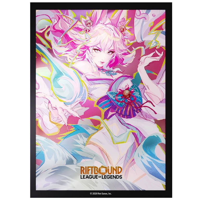 ahri card sleeves Riftbound: League of Legends TCG: Origins - (100) dragon is the perfect guardian for your water or blue Ahri Card Sleeves Riftbound TCG