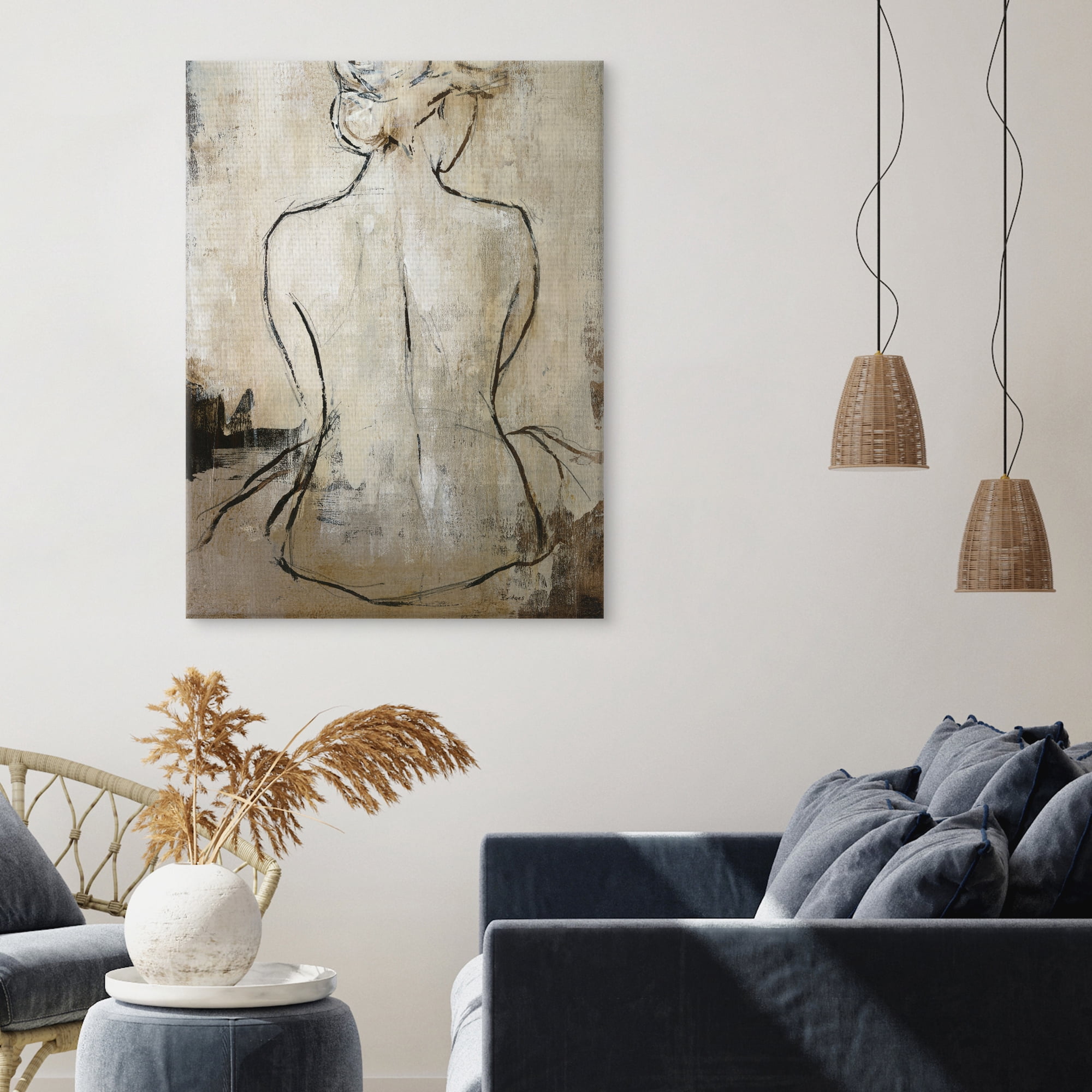 Spa Day III by Bridges Female Portrait Canvas Art