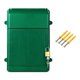 thumbnail image 2 of Buzón de pared con cerradura, buzón de sugerencias, organizador multiusos Verde, 2 of 9