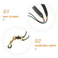 thumbnail image 2 of Sangle de Cou Réglable pour Saxophone et Clarinette Lanière Confortable pour Amateurs de Musique Alto, Tenor, Baritone et Soprano, 2 of 8