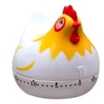 thumbnail image 1 of Temporizador mecánico para gallinas, divertido, creativo y práctico para la cocina (Blanco), 1 of 7